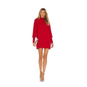 Amanda Uprichard Naomi Mock Neck Dress